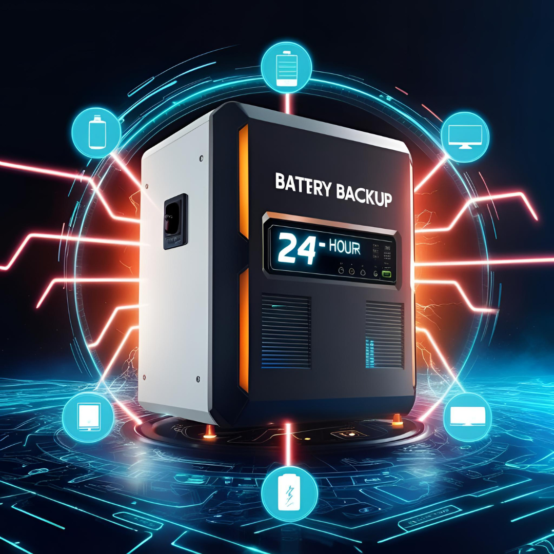 ⁠24-hour battery backup